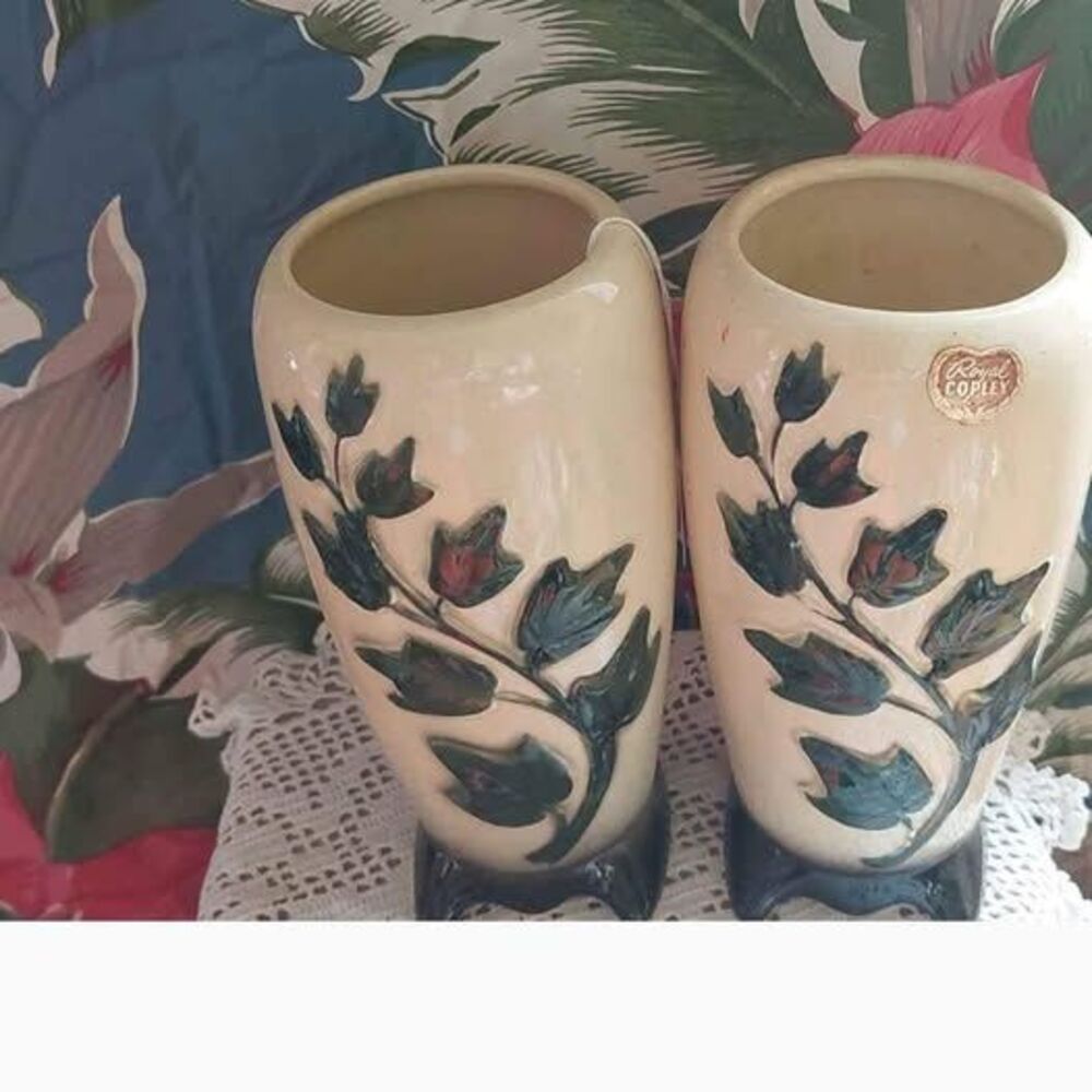Royal Copley Vases